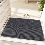Tapis d'Entrée Spirale Anneau de Fil – Vert, Gris, Kaki 3