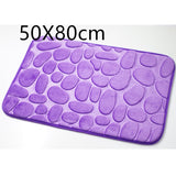 Tapis Relief 3D Galets Antidérapant – Salle de Bain & Entrée 10