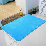 Tapis Rectangulaire Shaggy Uni Multicolore – Salon & Chambre 24