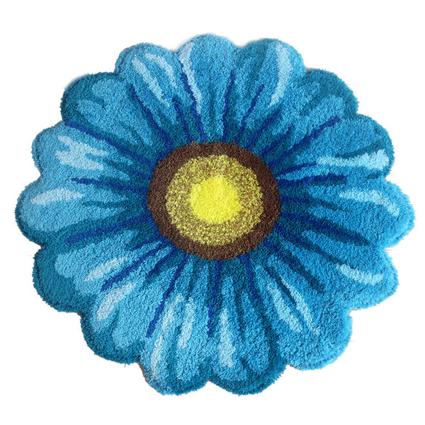 Tapis Forme Fleur Shaggy Rose – Chambre & Salon