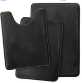 Set 3 Pièces Tapis de Bain Microfibre Antidérapant – Salle de Bain 2