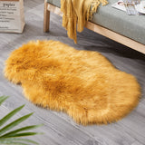 Tapis Ovale Shaggy Uni – Salon, Chambre & Salle de Bain 18