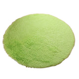 Tapis Rond Shaggy Moelleux Uni – Salon & Chambre 3