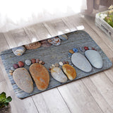 Tapis Entrée Motif Galets Naturels Absorbant – Entrée & Salle de Bain 10