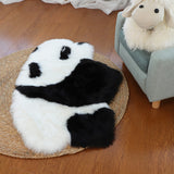 Tapis Forme Animale Peluche Panda & Pingouin – Chambre Enfant & Salon 5