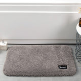 Tapis de Bain Shaggy Uni Doux Absorbant Antidérapant – Salle de Bain & Entrée 4