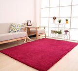 Tapis Rectangulaire Velours Uni Moelleux Multicolore – Chambre & Salon 11