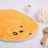 Tapis de Bain Ovale Épais Illustration Abstraite – Salle de Bain 3