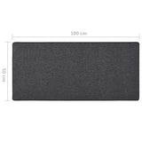 Tapis Runner Anthracite Uni Poil Ras Absorbant Couloir 4