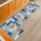 Tapis Runner Cuisine Motifs Géométriques Colorés Set 2 Pièces 7