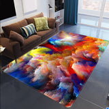Tapis Rectangulaire Imprimé Galaxie et Nébuleuse 3D 12