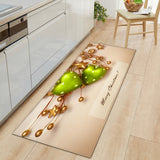 Tapis Runner Noël Fêtes Coloré Cuisine Entrée Lavable 4