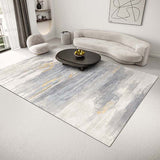 Tapis PVC Vinyle Imperméable Motif Abstrait Rose – Salon & Chambre 5