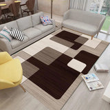 Tapis Rectangulaire Patchwork Colorblock Moderne – Salon & Salle à Manger 5