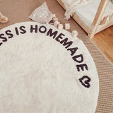 Tapis Rond Message 