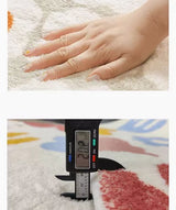 Tapis Carte du Monde Cartoon – Éducatif & Lavable | Chambre Enfant Salon 4