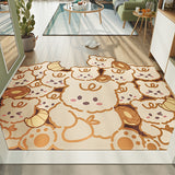 Tapis PU Cuir Cartoon Animaux et Fleurs – Cookie Bear, Lapin 4
