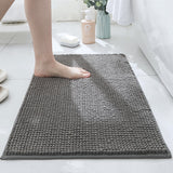 Tapis Chenille Uni Absorbant – Nombreux Coloris Doux | Salle de Bain Entrée 3