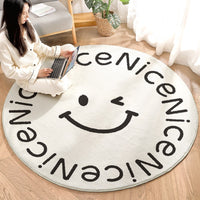 Smiley face white
