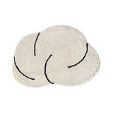 Tapis Forme Nuage Touffeté Crème – Salle de Bain Absorbant 5