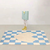 Tapis Rectangulaire Damier Pop Art Coloré – Salon & Chambre 5