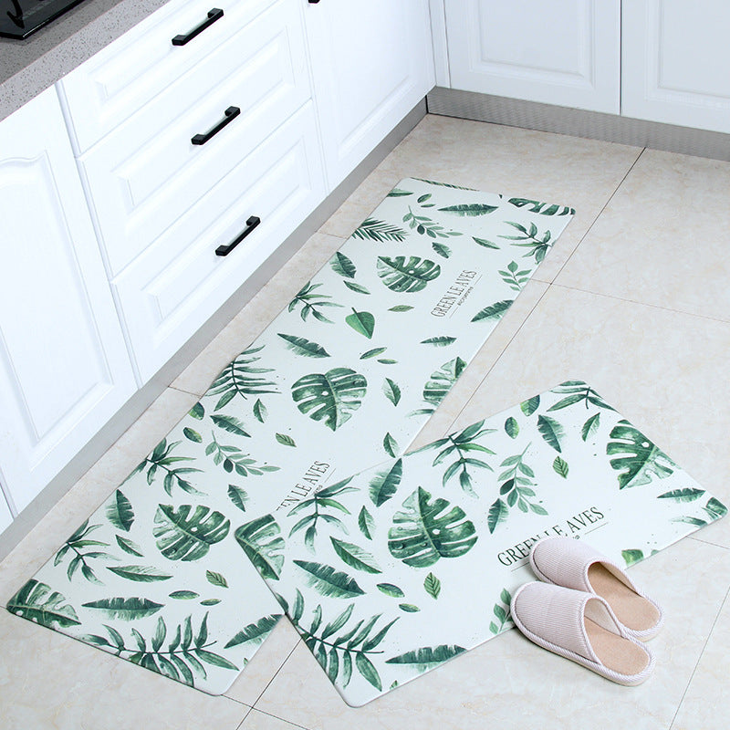 Tapis Runner Cuisine Motifs Botaniques & Colorés – Couloir & Devant Évier — Tapinna®