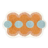Tapis Runner Bulles Enchaînées Imitation Cachemire Coloré 7