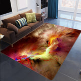 Tapis Rectangulaire Imprimé Galaxie et Nébuleuse 3D 15