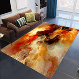 Tapis Rectangulaire Imprimé Galaxie et Nébuleuse 3D 16