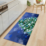 Tapis Runner Noël Fêtes Coloré Cuisine Entrée Lavable 23