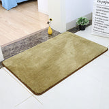 Tapis Rectangulaire Shaggy Uni Multicolore – Salon & Chambre 30