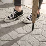 Tapis d'Entrée Anti-taches Résistant en Polypropylène – Gris et Noir 3