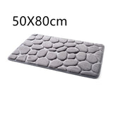 Tapis Relief 3D Galets Antidérapant – Salle de Bain & Entrée 8