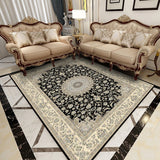 Tapis Persan Oriental Classique Médaillon Floral – Salon & Salle à Manger 2