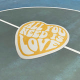 Tapis Forme Cœur Motif All You Need Is Love – Chambre & Décoration 1