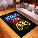 Tapis Rectangulaire Gaming Zone Néon – Bureau & Chambre Gamer 8
