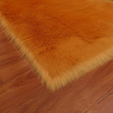 Tapis Peau de Mouton Synthétique – Fausse Fourrure Moelleuse | Chambre Salon 6