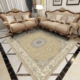 Tapis Persan Oriental Classique Médaillon Floral – Salon & Salle à Manger 5