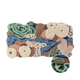 Tapis Artisanal Patchwork Floral – Bohème & Naturel – Plusieurs Coloris 3