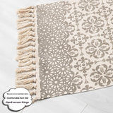 Tapis Ethnique Géométrique Style Bohème – Rectangulaire 3