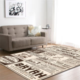 Tapis Rectangulaire Imprimé Terrain de Foot – Chambre Enfant 5