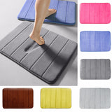 Tapis Rectangulaire Mémoire de Forme Absorbant – Salle de Bain & Salon 1