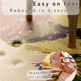 Tapis d'Entrée PVC Floral Découpable – Rose, Tournesol, Anémone 2