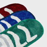 Tapis Ovale Rétro Américain Inscription 