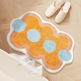 Tapis Runner Bulles Enchaînées Imitation Cachemire Coloré 5
