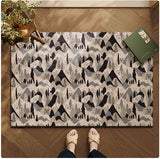 Tapis d'Entrée PVC Floral Antidérapant – Entrée & Salon 14