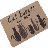 Paillasson Caoutchouc Motifs Chats Humoristiques – Entrée & Porte 11