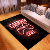 Tapis Rectangulaire Gaming Zone Néon – Bureau & Chambre Gamer 12