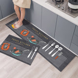 Tapis Runner Cuisine Motif Coffee & Ustensiles – Cuisine & Couloir 16