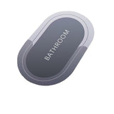 Tapis de Bain Ovale Absorbant Doux – Salle de Bain 2